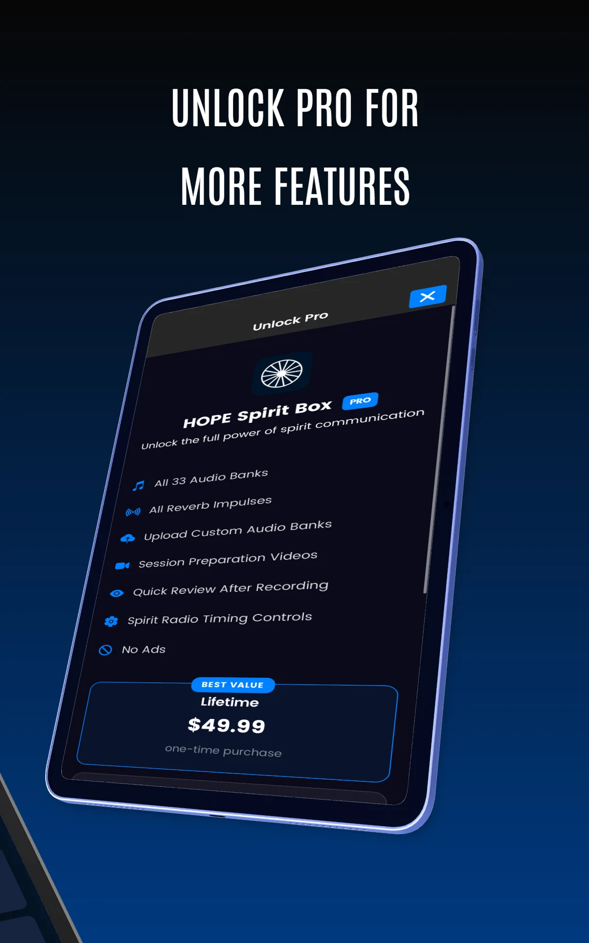 HOPE Spirit Box screenshot